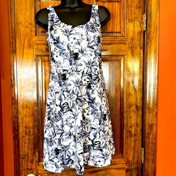 H&M Dresses & Skirts - NWOT Blue & White Floral Sundress